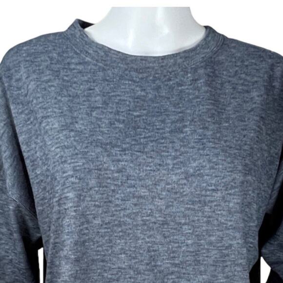 Dylan Shirt Womens Small Gray Blue Warm Soft Comfortable Sweatshirt Athleisure - Picture 5 of 8